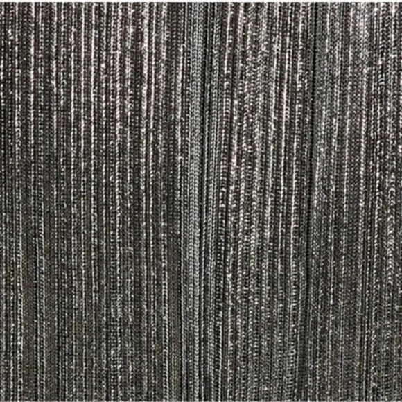 Refinery29 x ELOQUII disco hipster Party Silver Metallic V-Neck Jumpsuit R29 14 - Picture 6 of 16